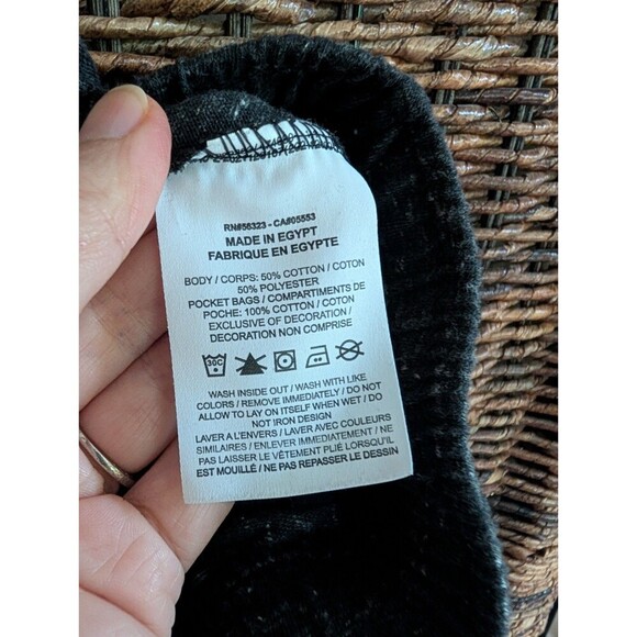 Nike Heathered Gray Gym Vintage High Waisted Capri Joggers Women's Small Active - Picture 7 of 7